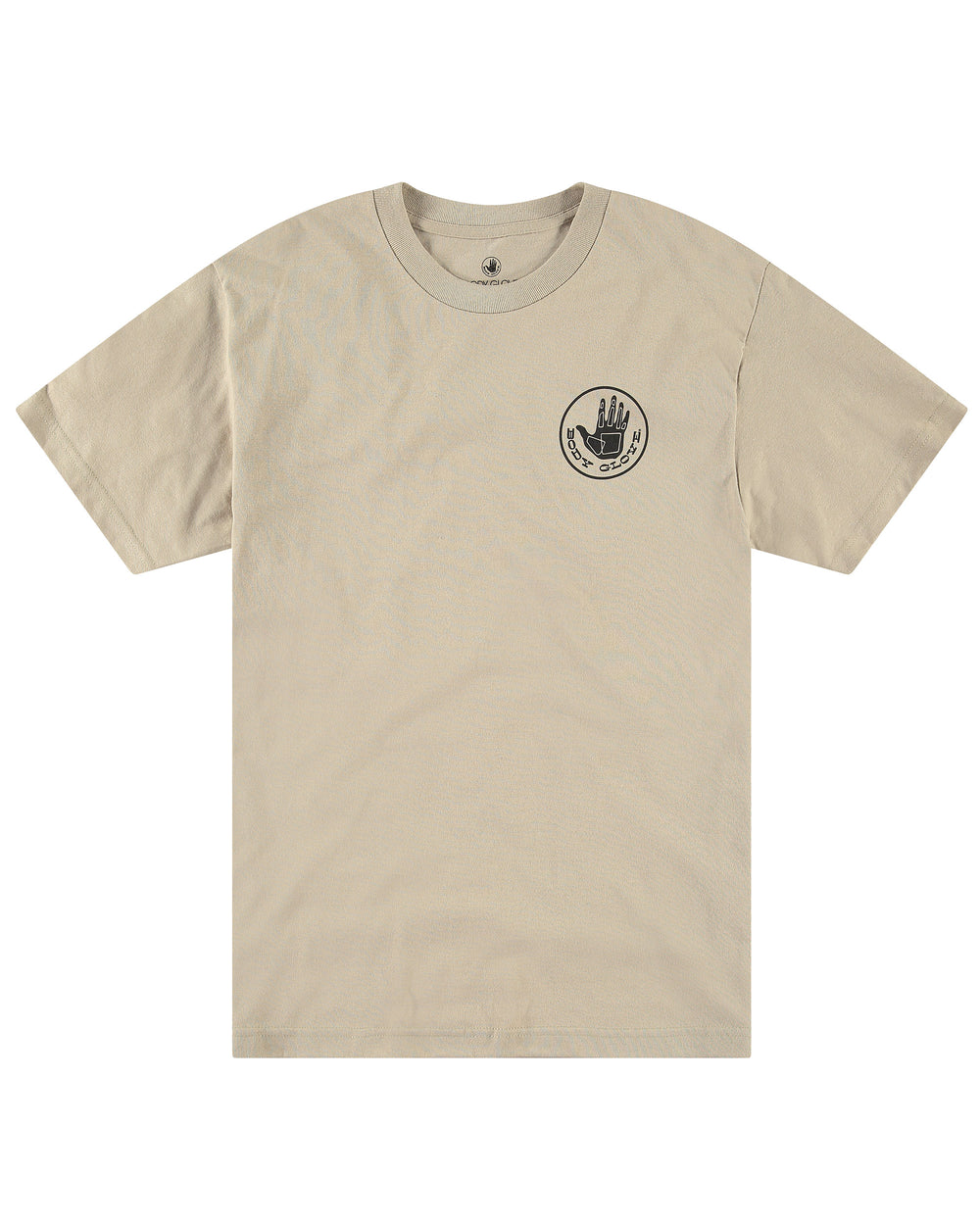 Heritage Short-Sleeved T-Shirt - Sand Black Logo