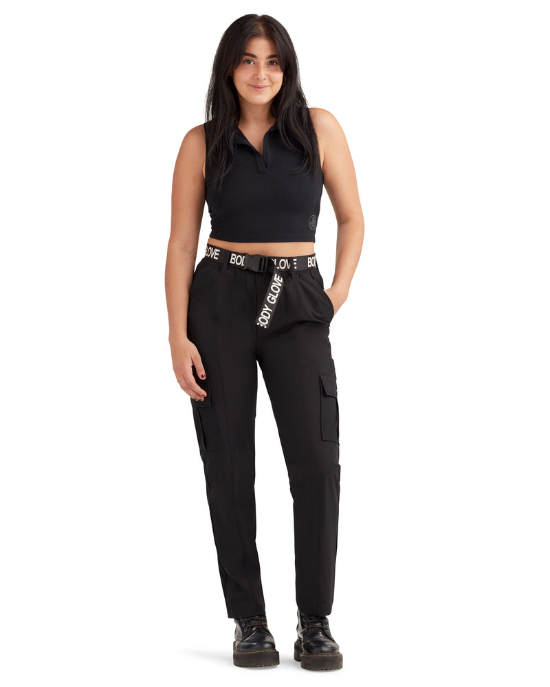 Cargo Sport Pants - Black
