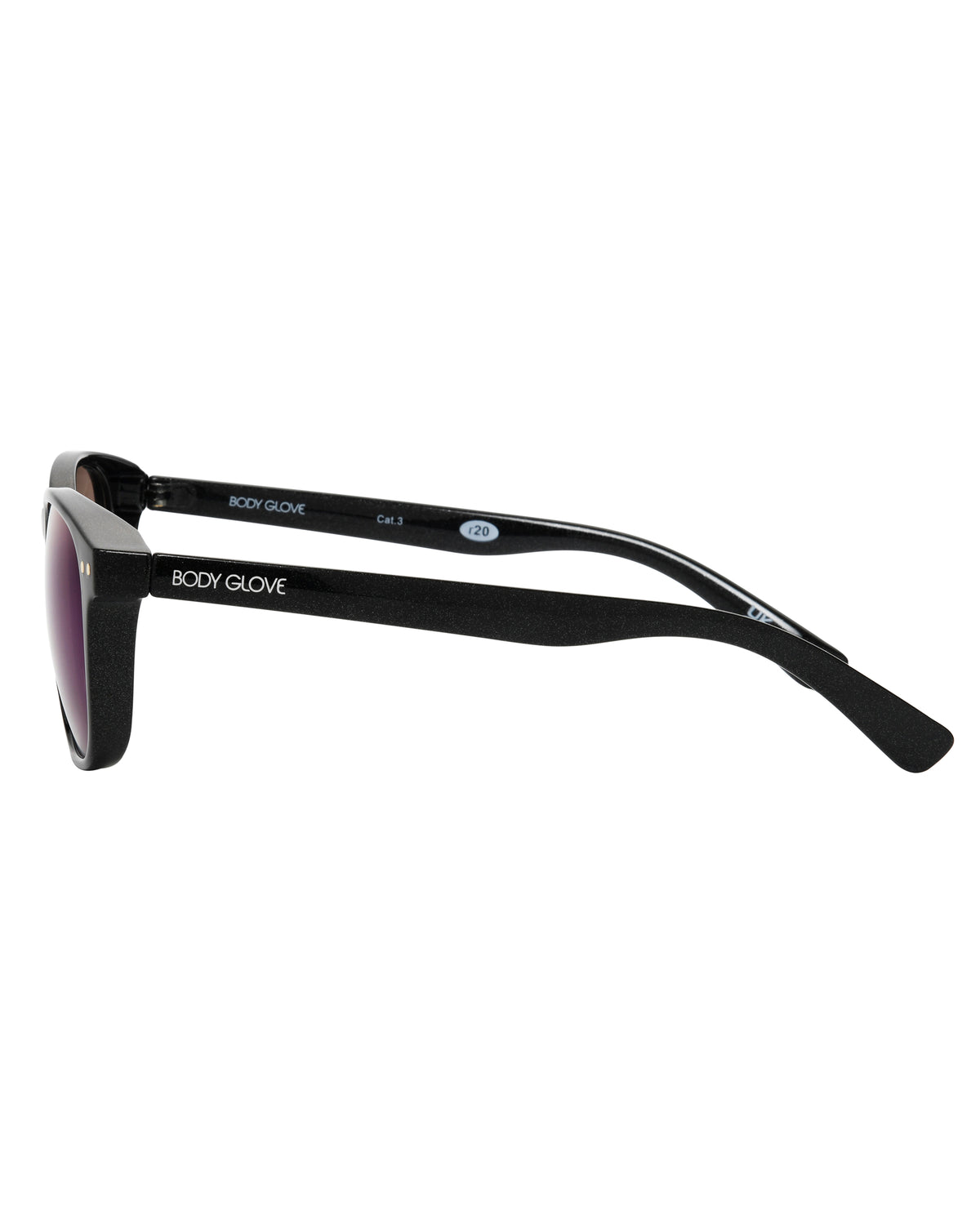Serenity Round Sunglasses - Black