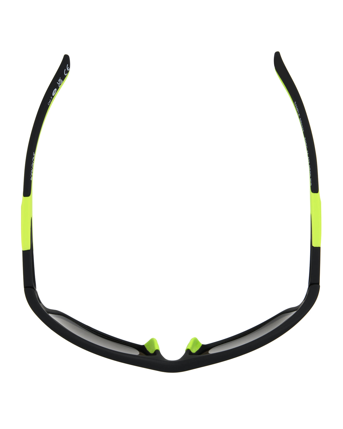 Oceanic Wrap Sunglasses - Black