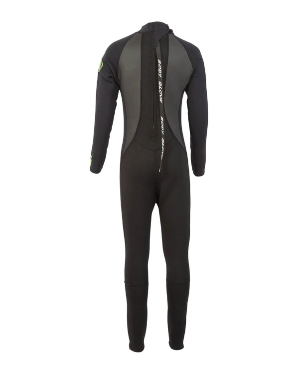 Junior Pro 3 Back Zip Fullsuit 3/2mm - Black - Body Glove