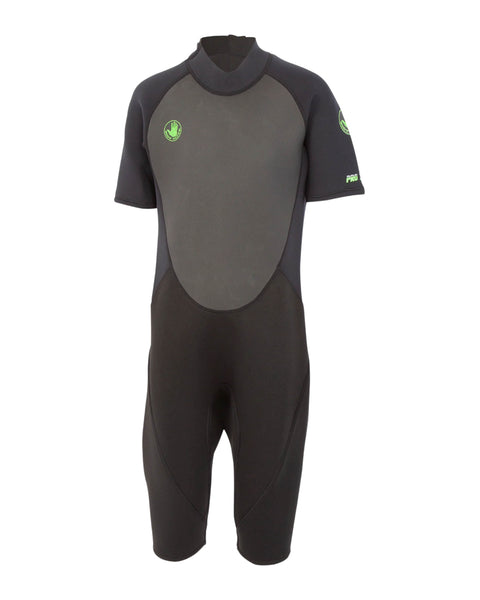 Junior Pro 3 Back Zip Springsuit 2/1mm - Black - Body Glove