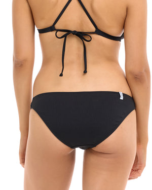 Ibiza Flirty Surf Rider Bikini Bottom - Black