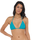 Image of Smoothies Dita Triangle Bikini Top - Caribbean