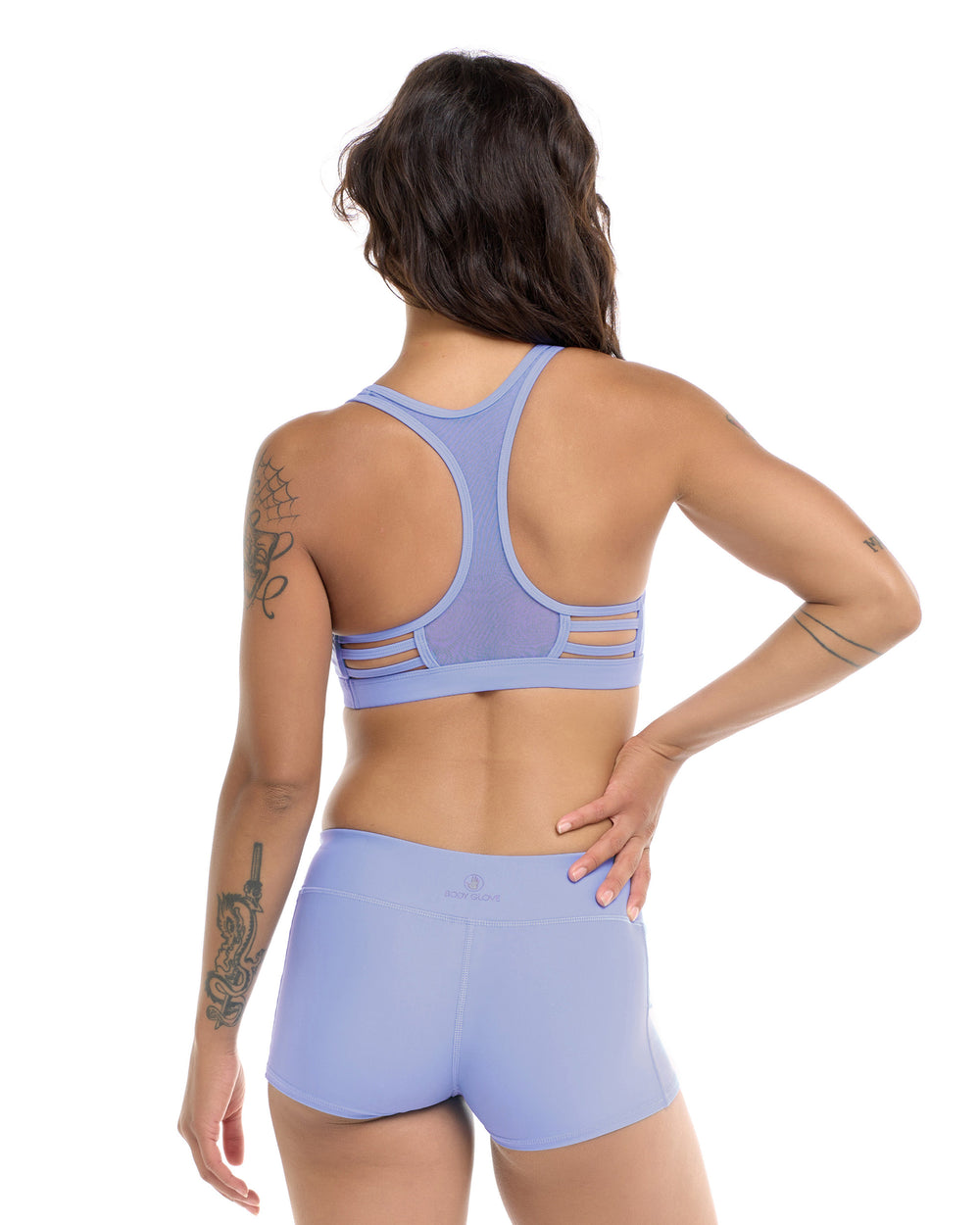 Smoothies Equalizer Sports Bra - Periwinkle
