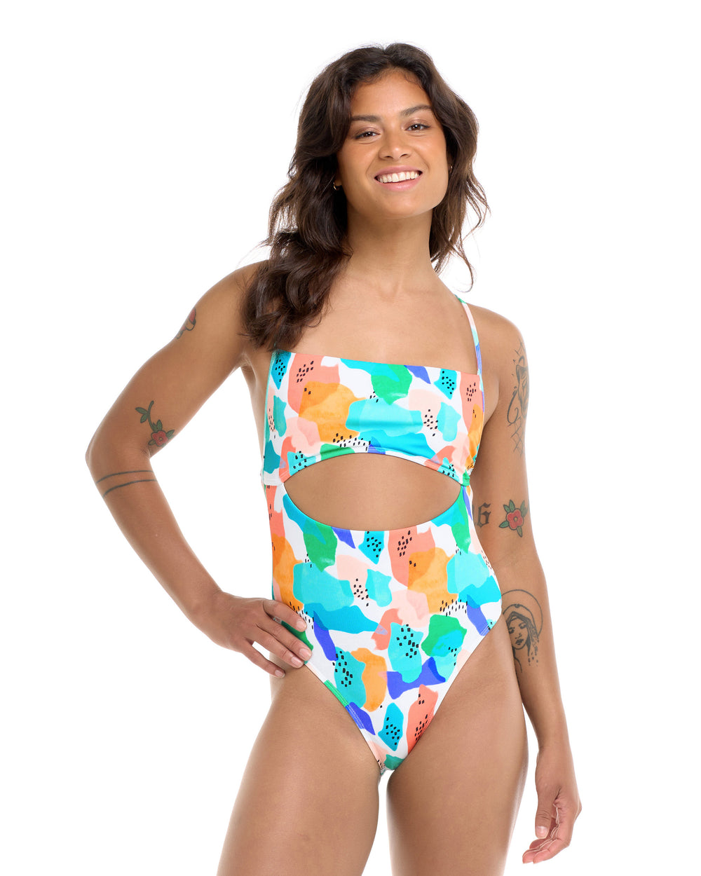 Untamed Devon One-Piece Swimsuit - Multi