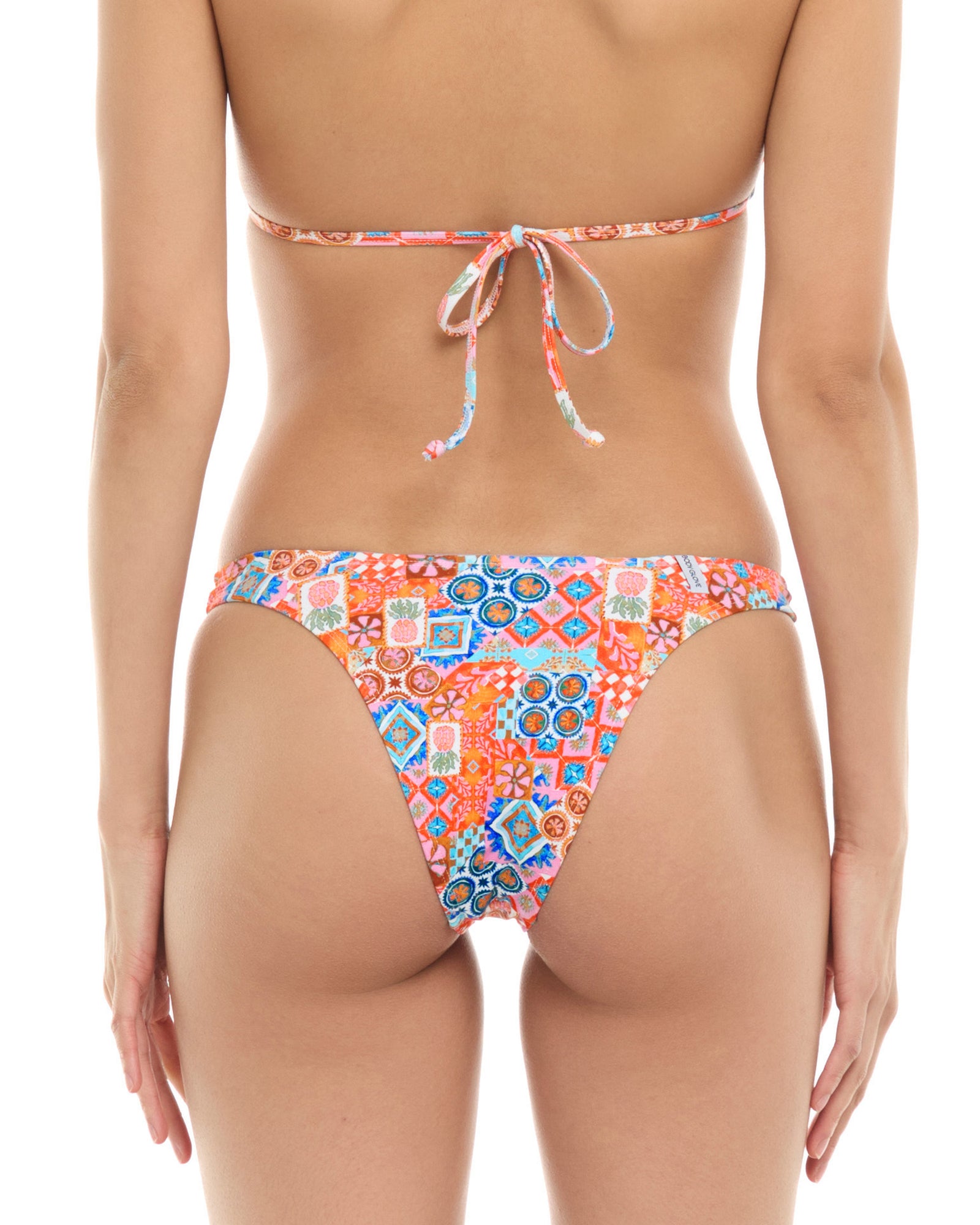 Festive Athena Low Rise Swim Bottom - Apricot