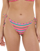 Image of Shimmer Brasilia Tie-Side Bikini Bottom - Multi