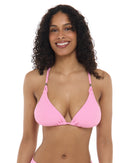 Image of Marigold Ashlyn Triangle Slider Bikini Top D - Passion