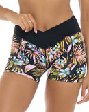Image of Mystic Cross-Over Speedy Short  - Black