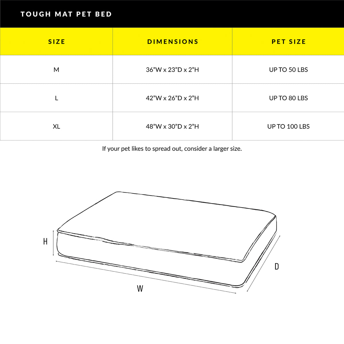 Sun & Sand Tough Mat - Tropical Black