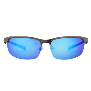 Cruise Polarized Blade Sunglasses - Gumetal