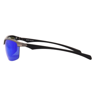 Cruise Polarized Blade Sunglasses - Gumetal
