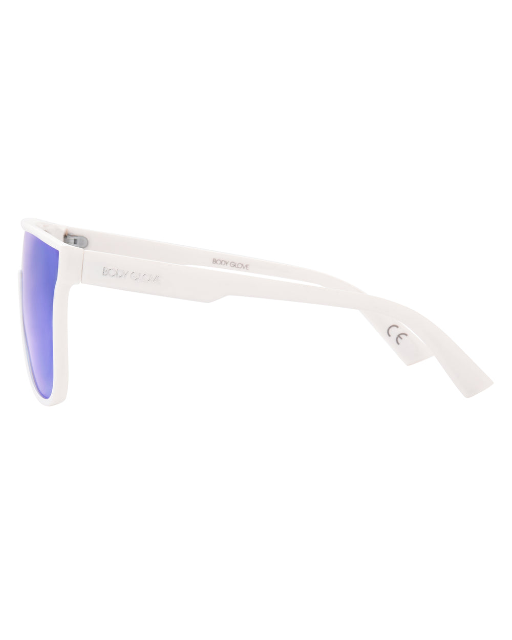 Toby Shield Sunglasses - White