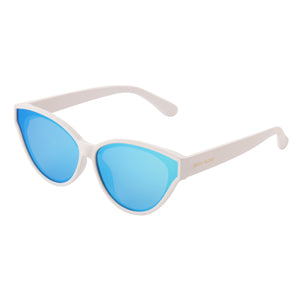 Lana Polarized Cat Eye Sunglasses - White