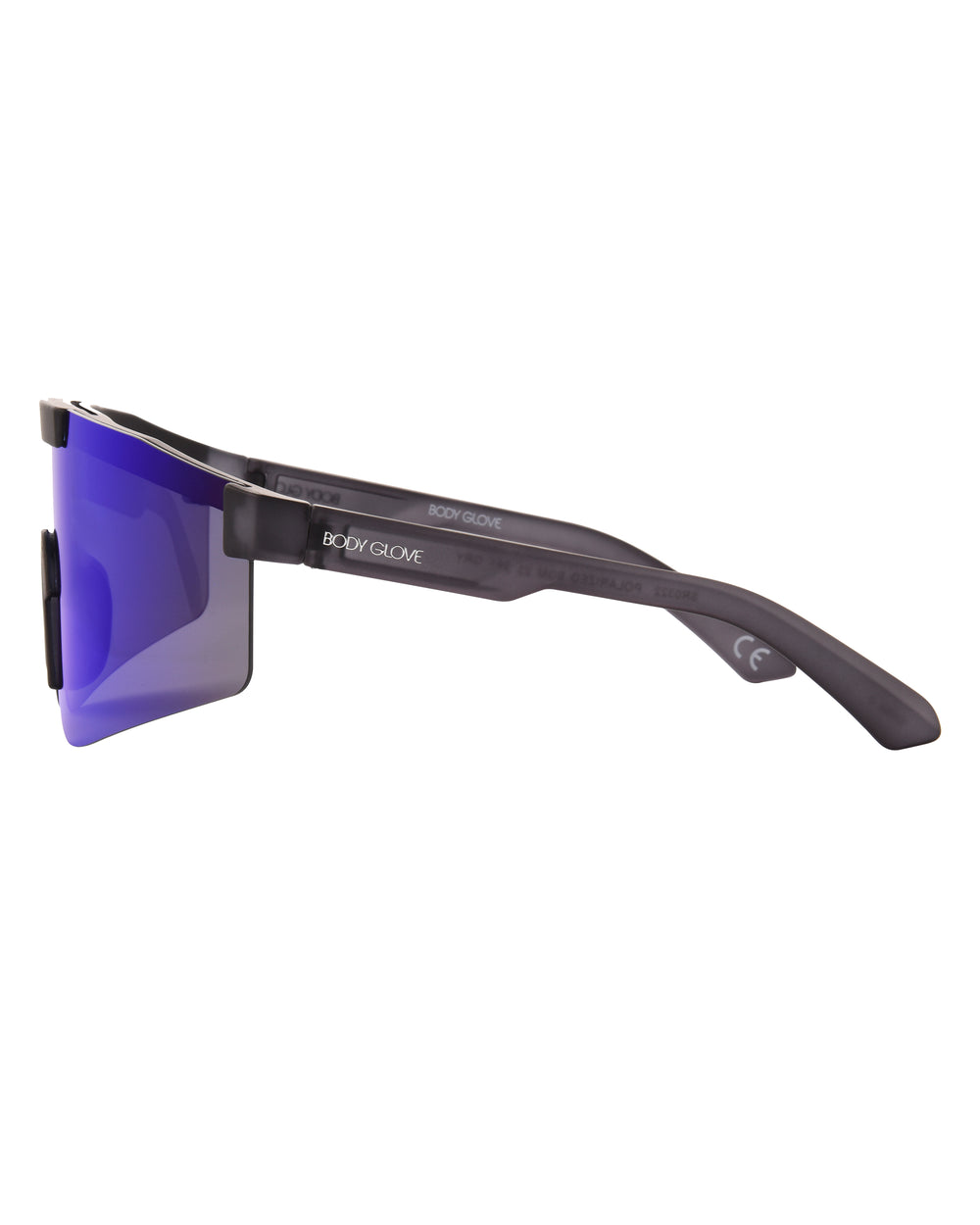 Peak Polarized Shield Sunglasses - Grey - Body Glove