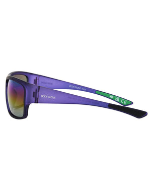 Sea Breeze Rectangle Sunglasses - Purple
