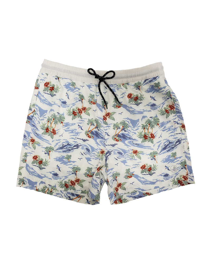 Men's Islander Swim Trunk - Cream