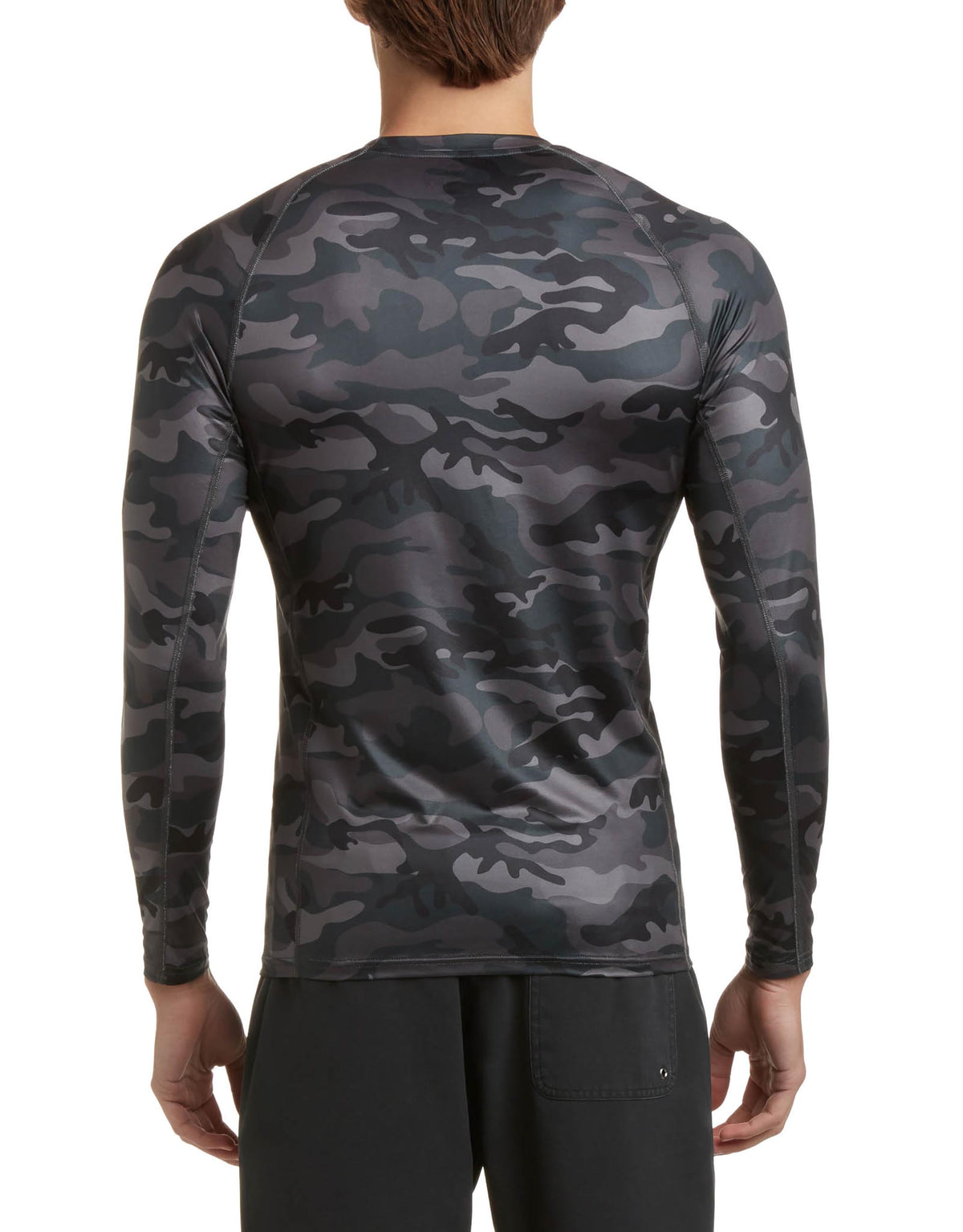 Catalina UPF Long-Sleeve Sun Shirt - Black Camo