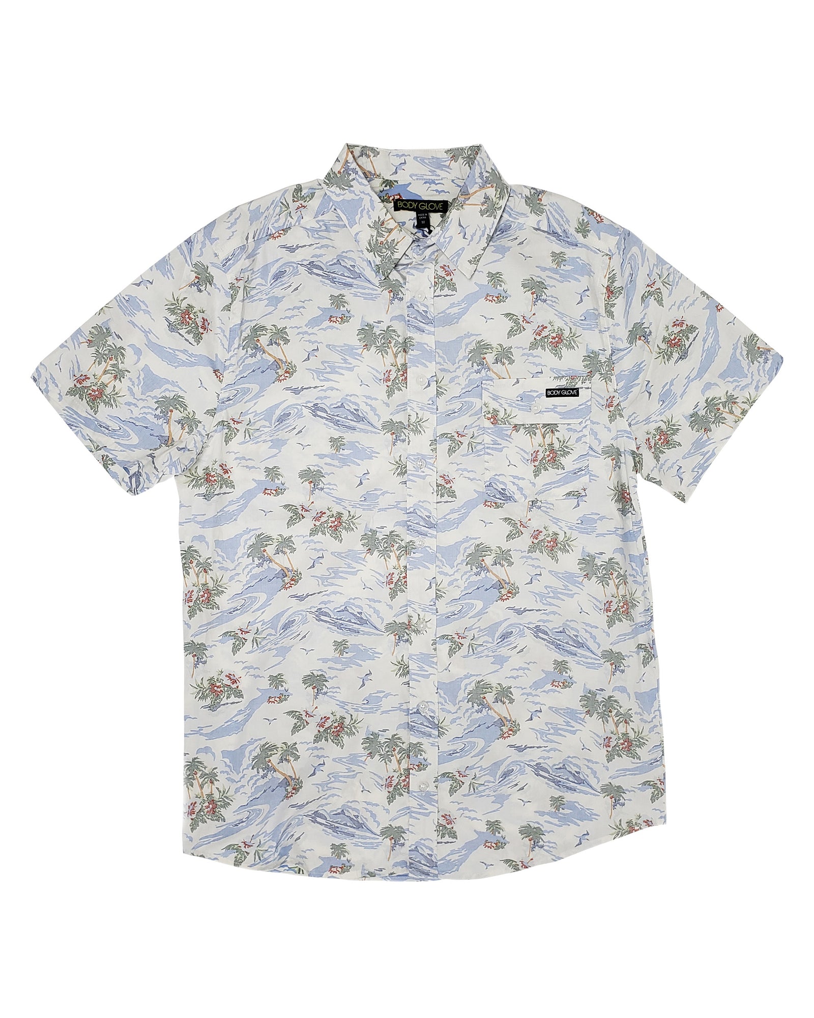 Men's Islander Button Down Shirt - White