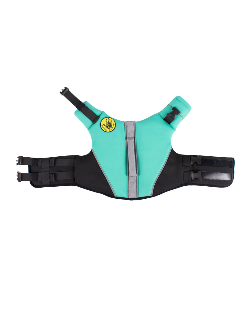  Neoprene Pet Life Jacket - Teal - Secondary view 2