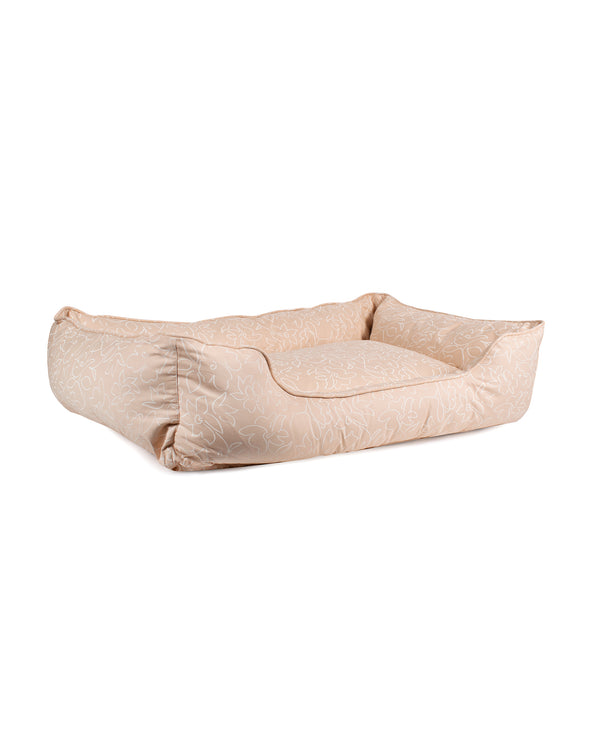 Paintflower Kuddler Pet Bed - Sand - Body Glove