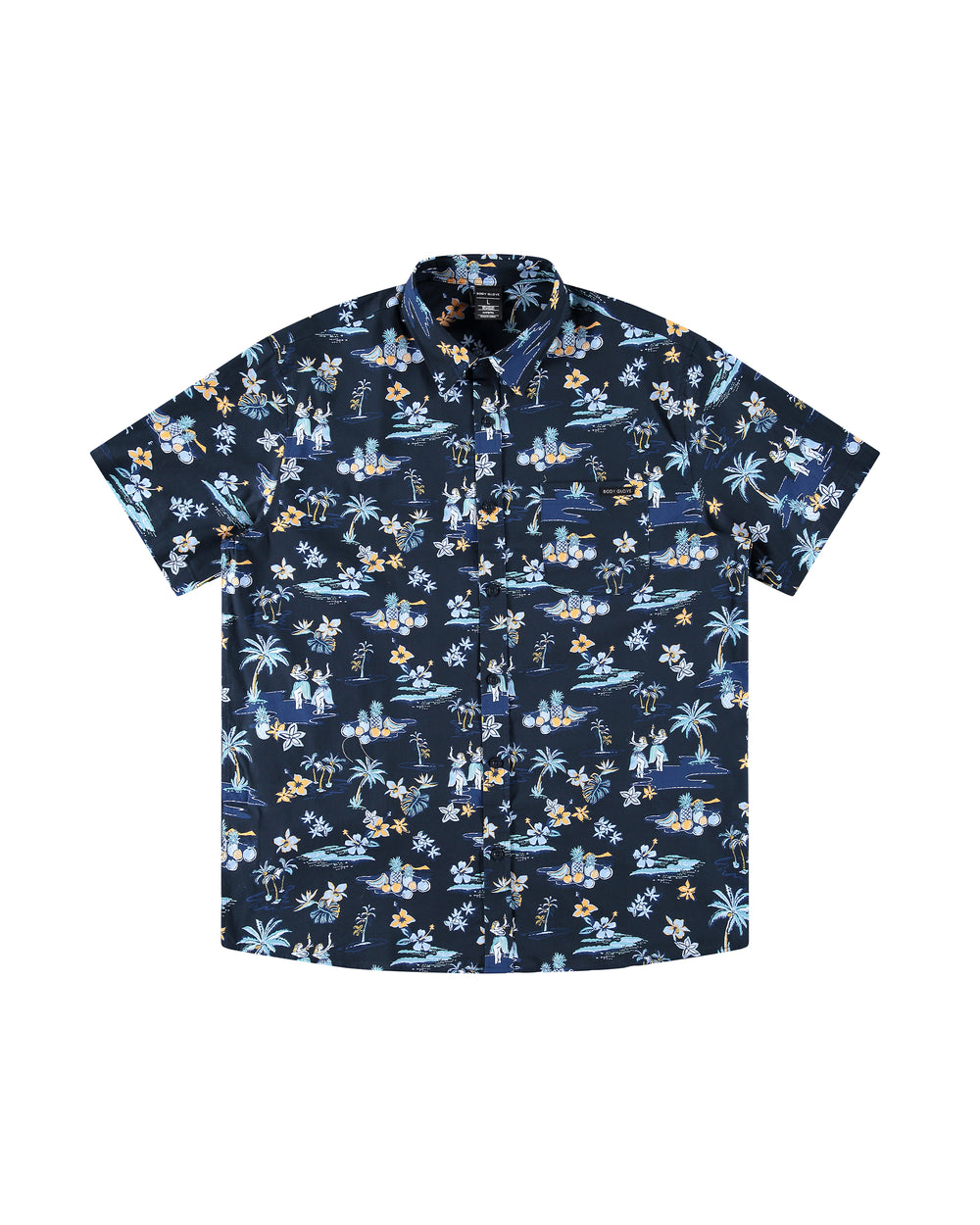Hapuna Button-Up Shirt - Navy