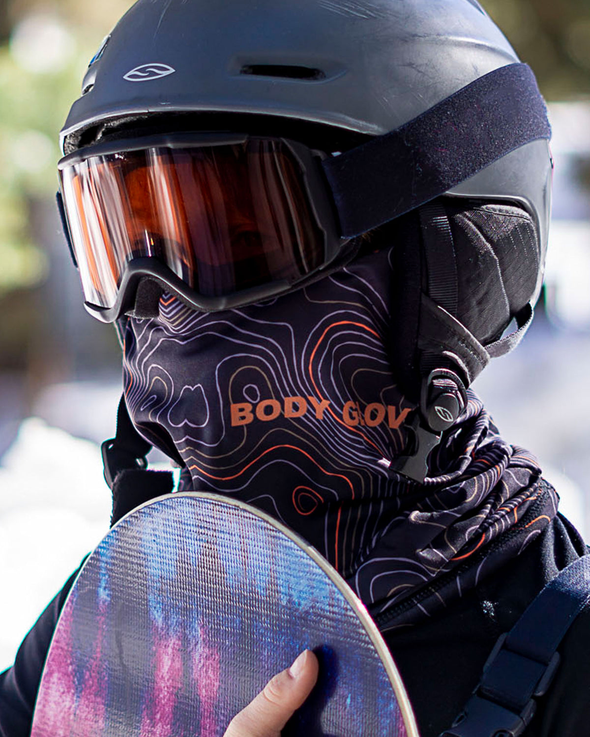 2-Pack Men's Warming Gaiter Face Masks - Black/Topo