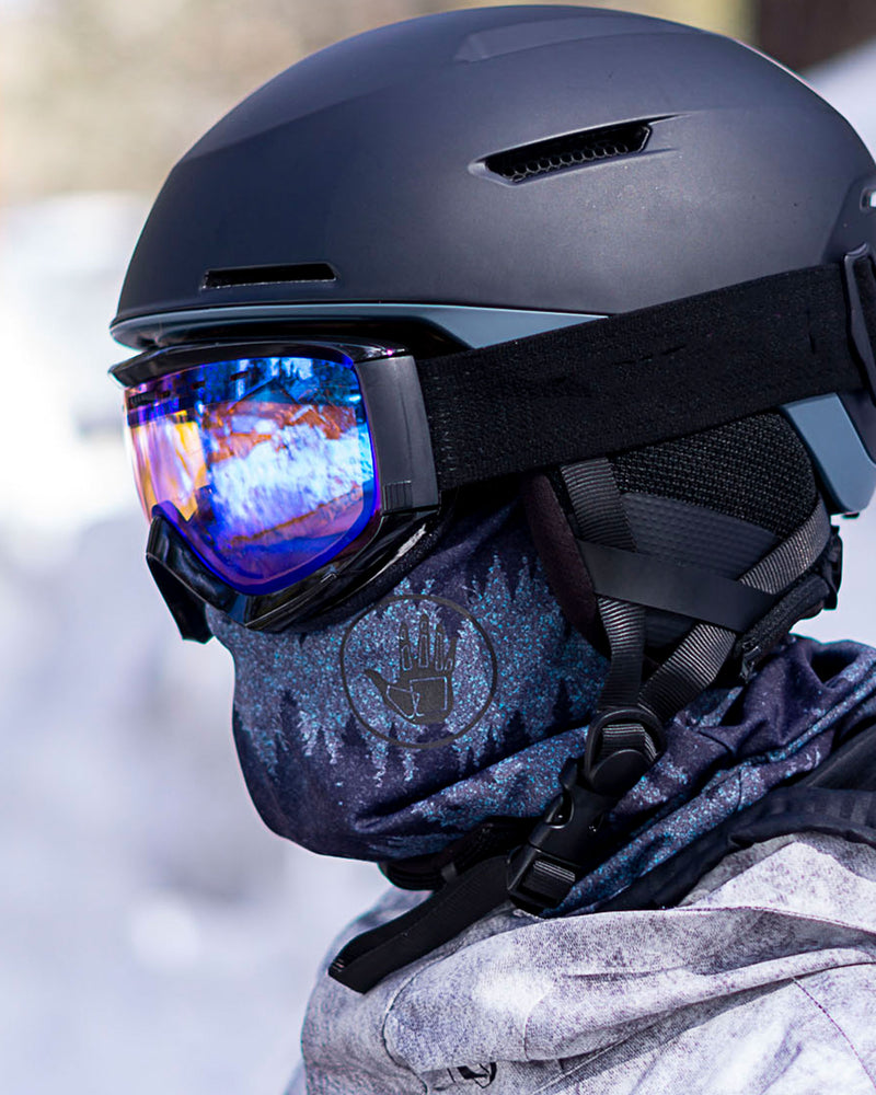 2-Pack Women's Warming Gaiter Face Masks - Black/BlackGrey