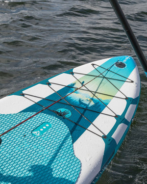 Mariner+ 11' Inflatable Paddle Board - Teal/White