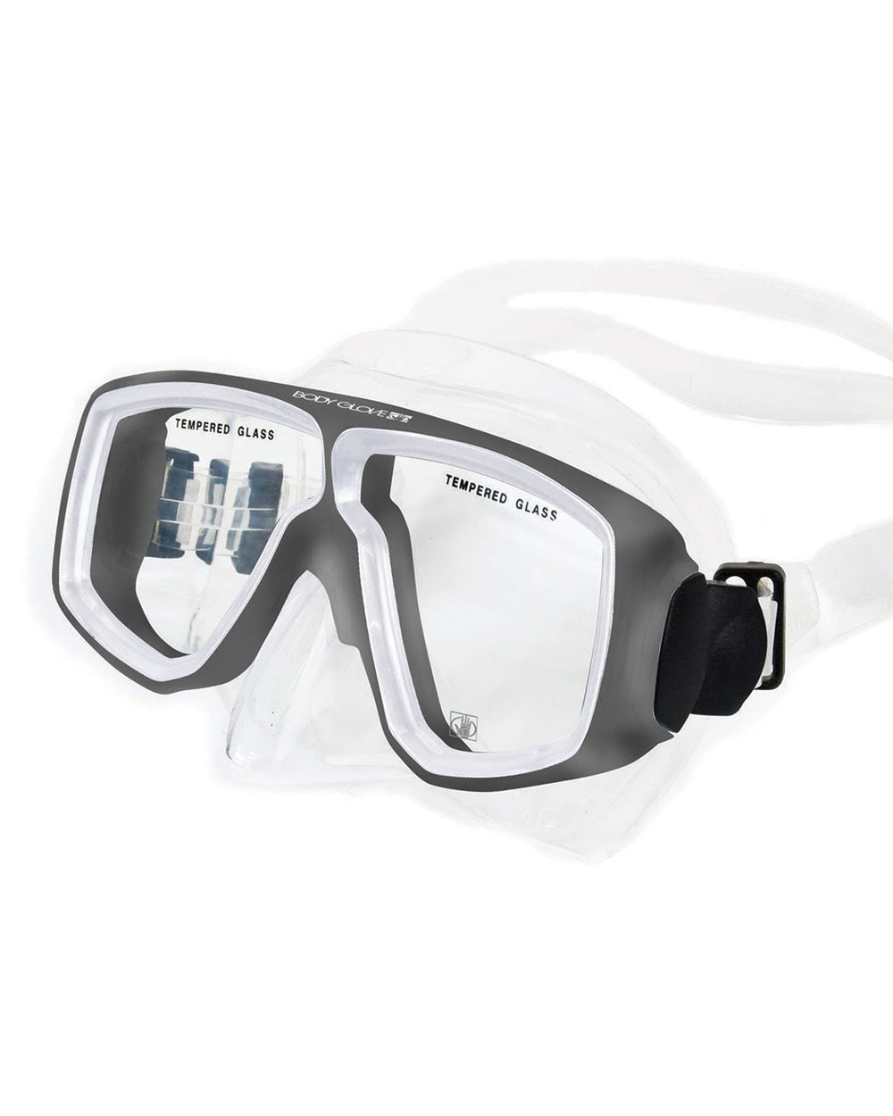 Strong Optical Diving Snorkeling Mask - Silver
