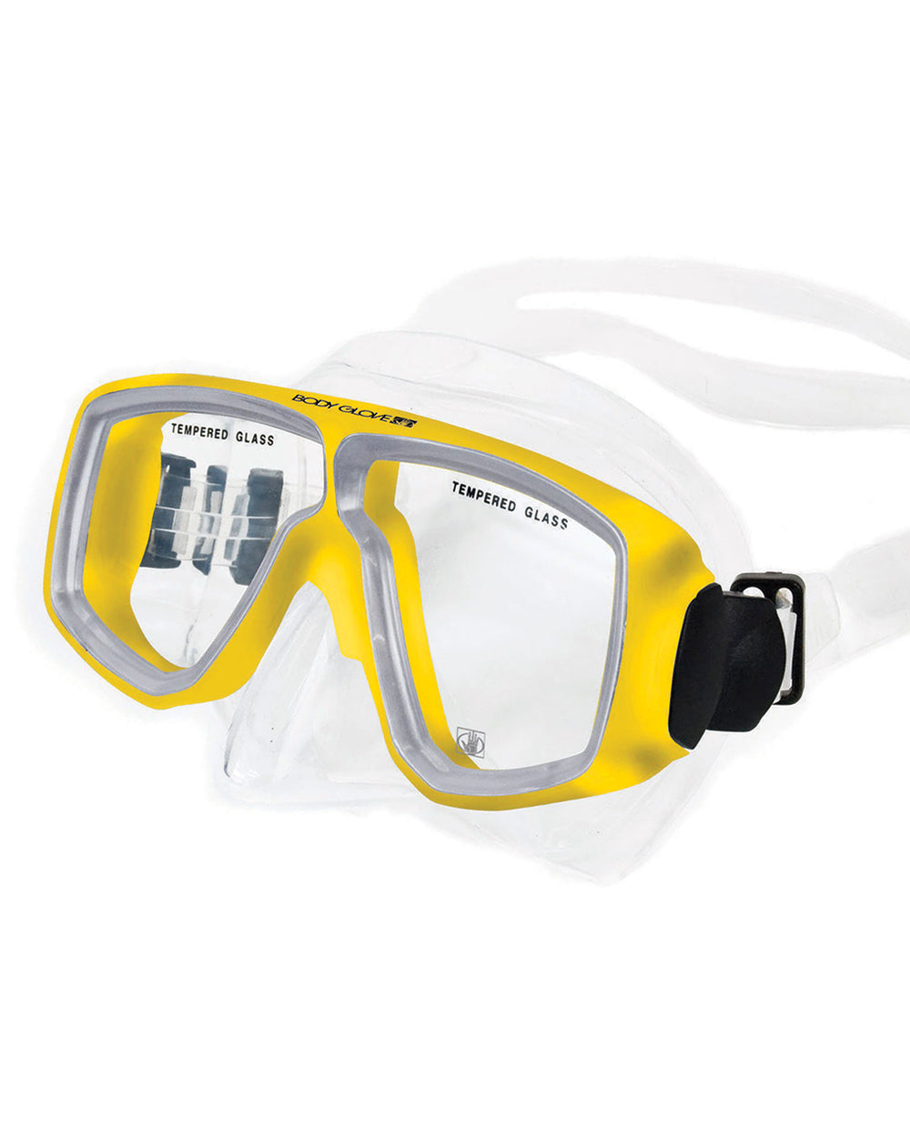 Mild Optical Diving Snorkeling Mask - Yellow