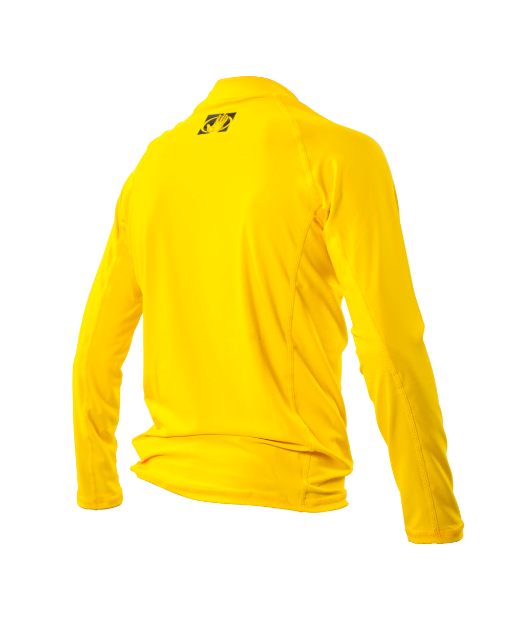 Basic Junior Long-Arm Lycra Rash Guard - Yellow