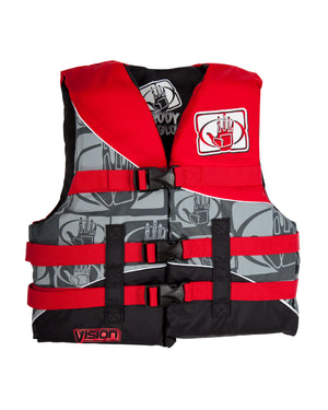 Youth Vision USCGA PFD - Red