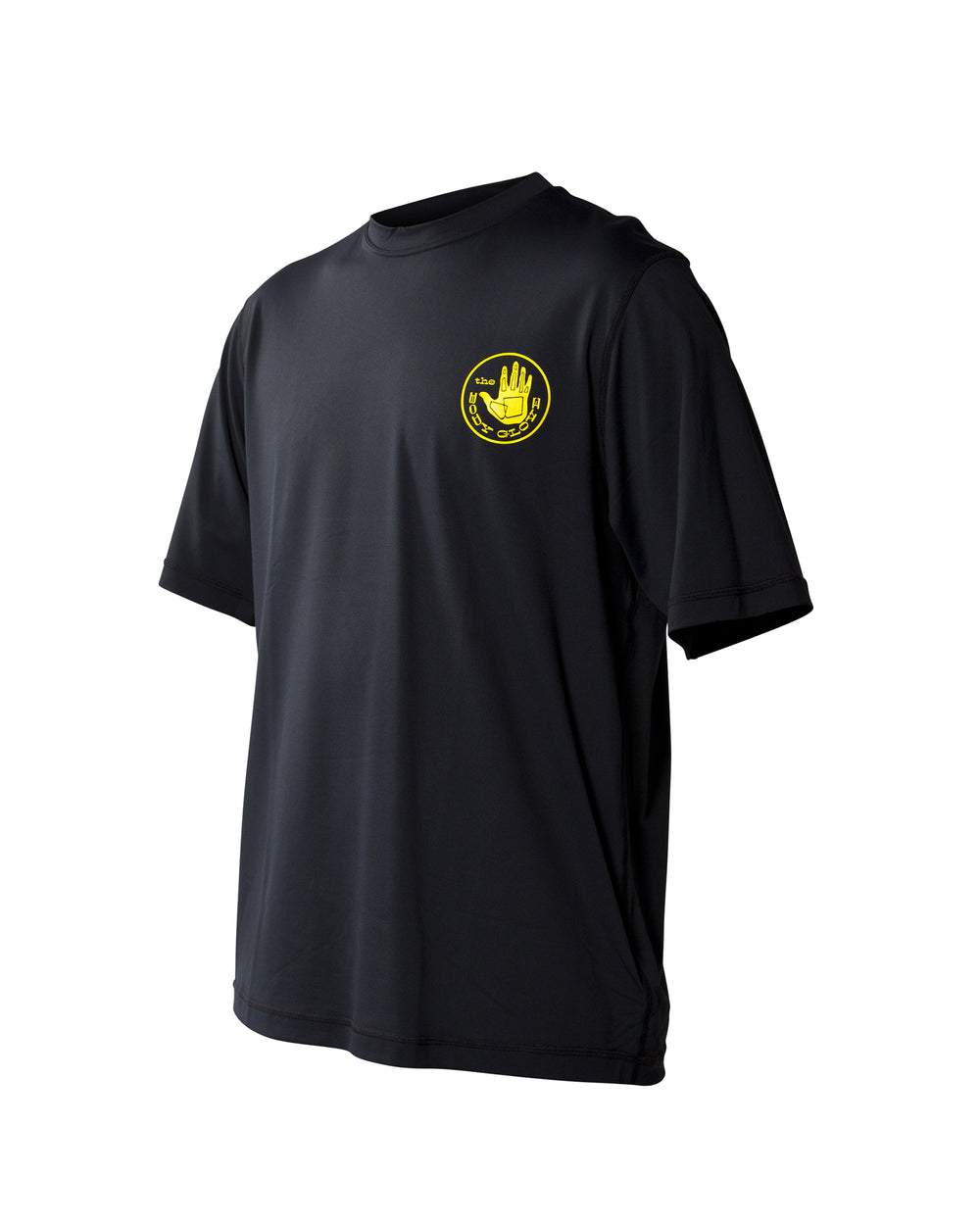 53 Loosefit Men's Short-Arm Board Shirt - Black