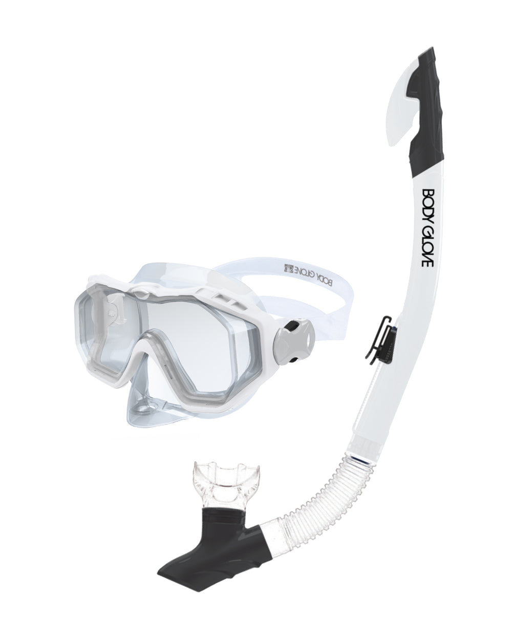 Predator Purge Mask/Snorkel Set - White/Black