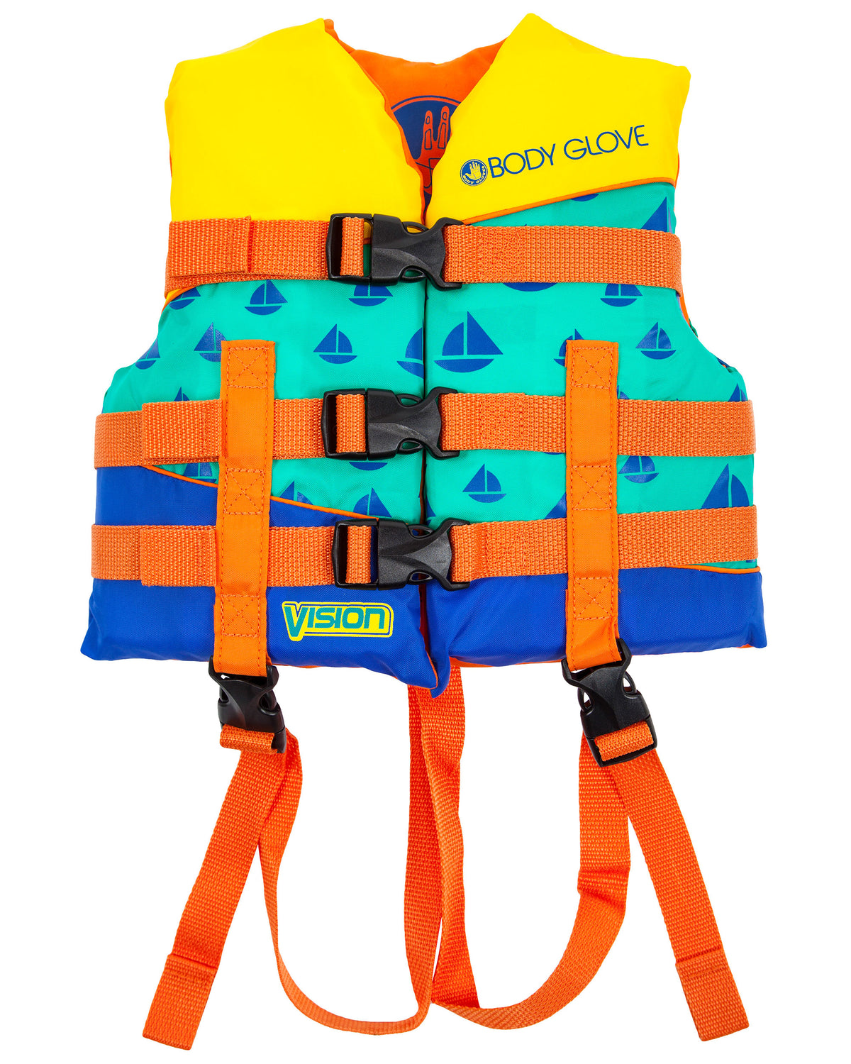 Vision Type III Child Nylon USCGA PFD - Orange