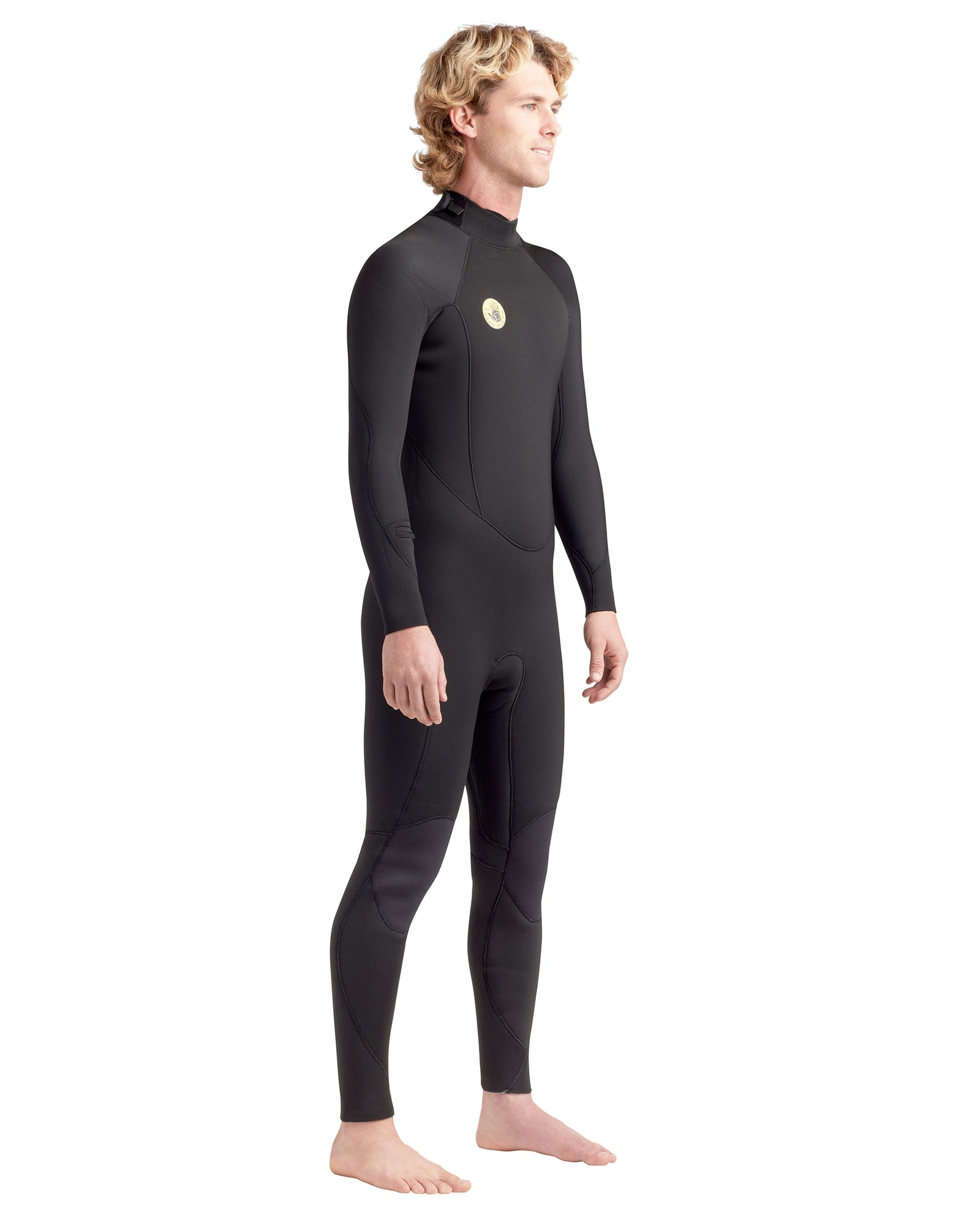 Heritage 4/3mm Back-Zip Men's Fullsuit - Black