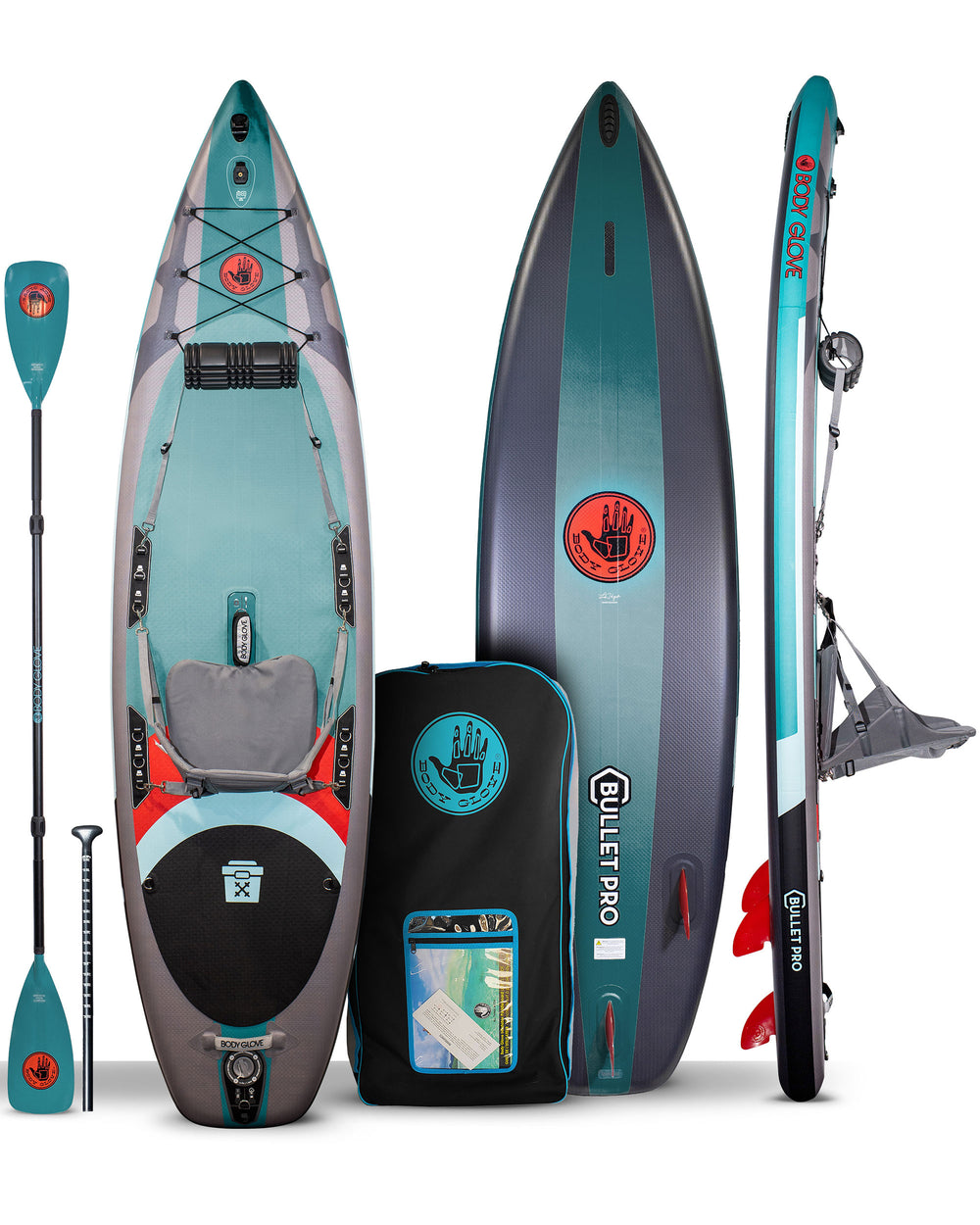 Bullet 10'6 Inflatable Kayak/Stand Up Paddle Board…