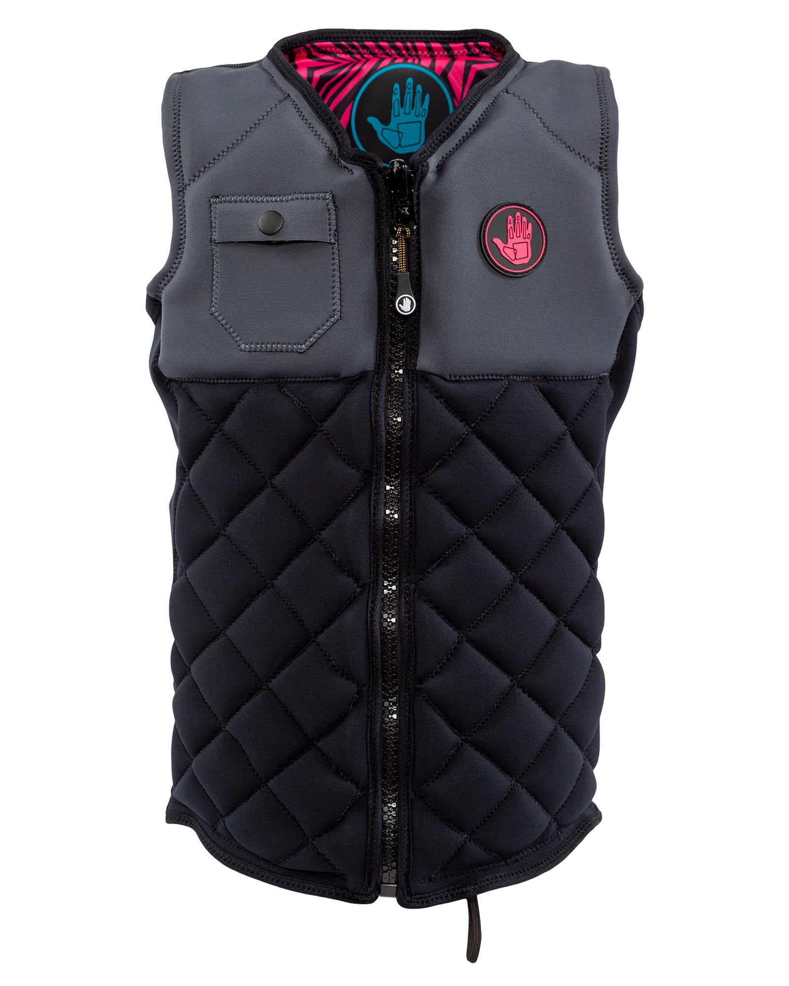 Women's Non-USCGA Comp Vest - Black/Pink