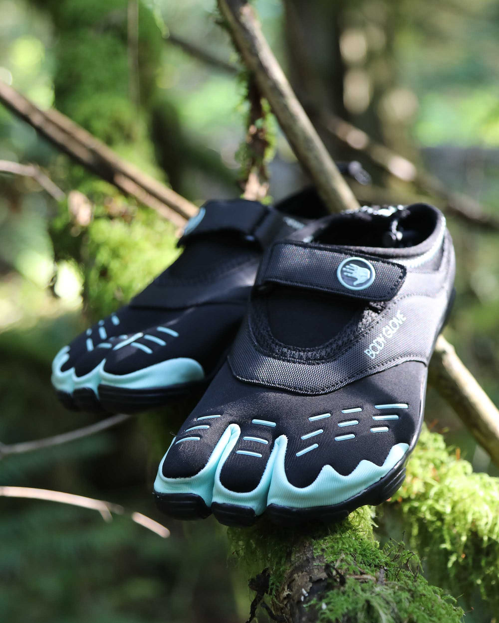 Women's 3T Barefoot Max Water Shoes - Black/Blue Aqua