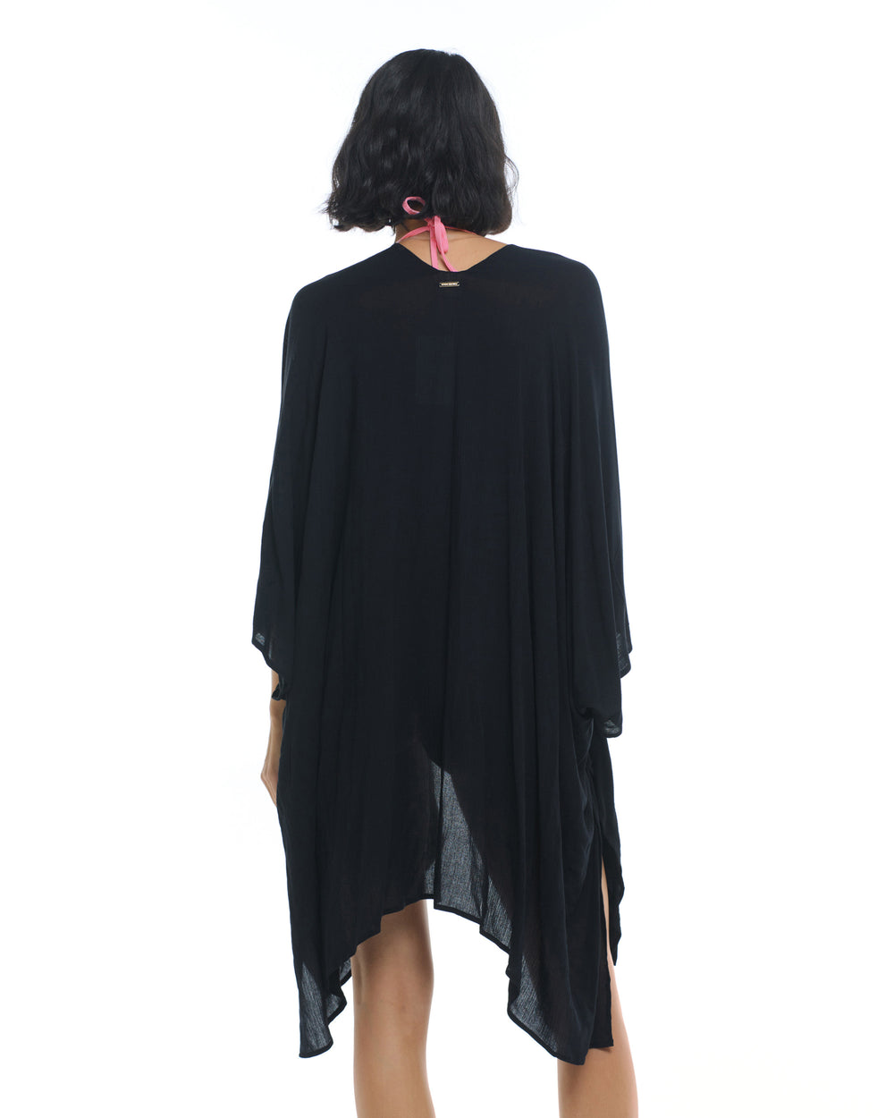 Aubree Cover-Up Kimono - Black