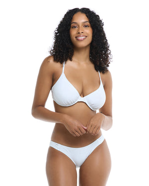 Smoothies Solo D-F Cup Bikini Top - Snow