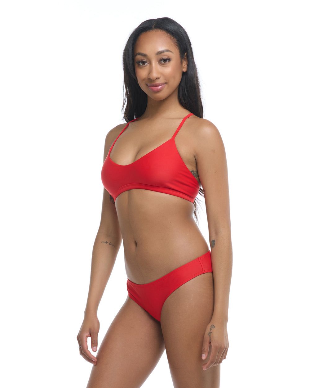 Smoothies Ruth Fixed Triangle Swim Top - True