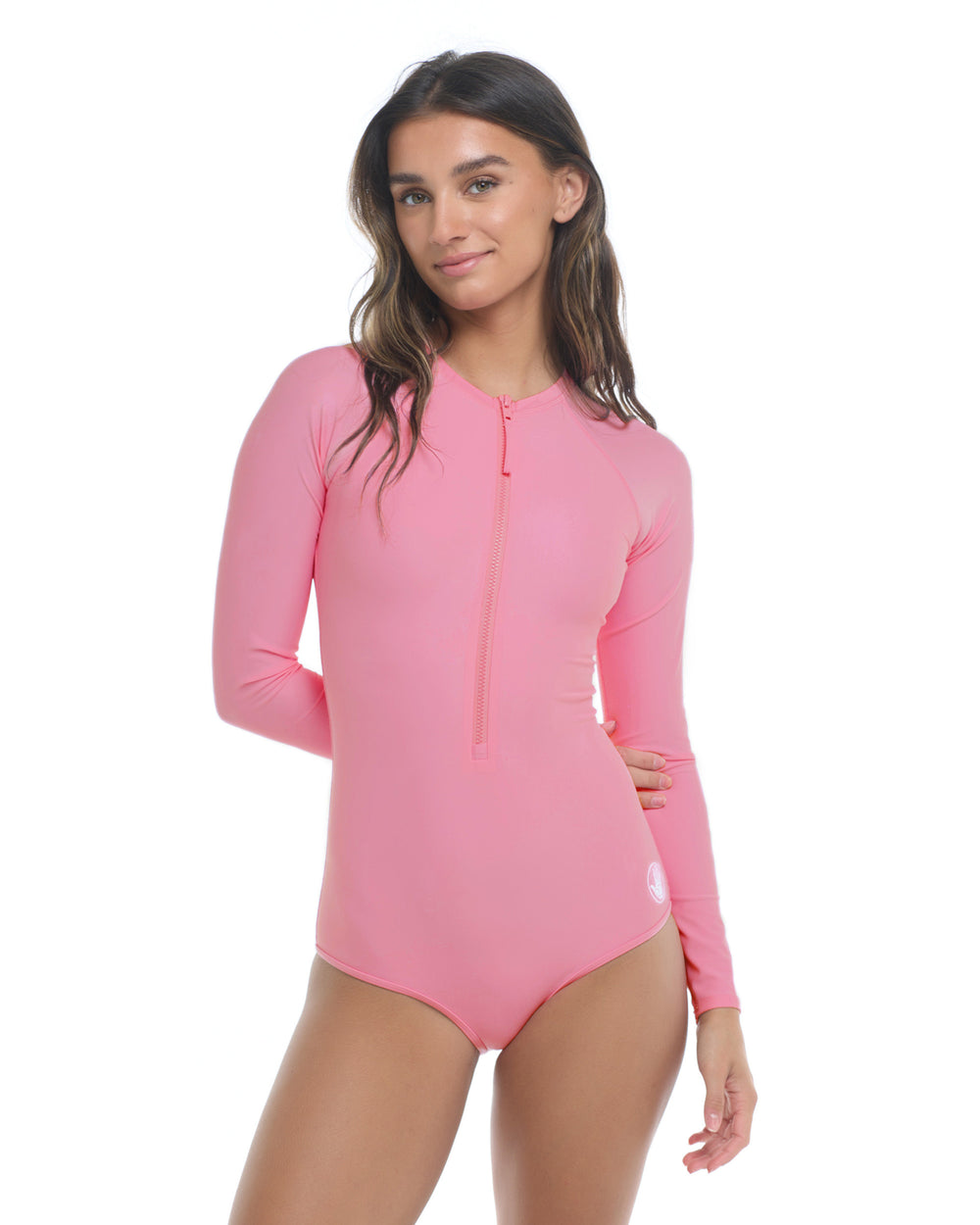 Body Glove Women's Smoothies Chanel One Piece Swimsuit Paddle Suit - Pitaya Large 