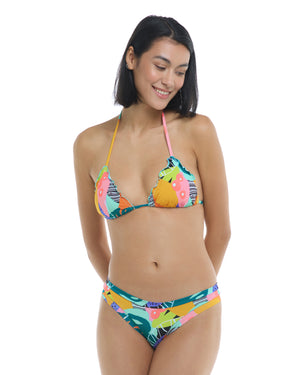 Curacao Dita Triangle Bikini Top - Multi