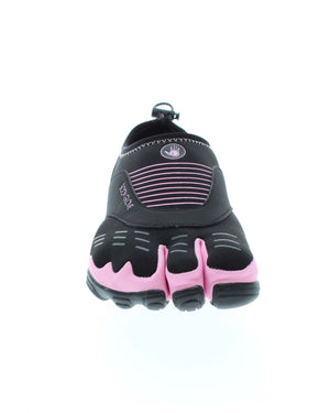 Women's 3T Barefoot Cinch Water Shoe - Black/Pretty Pink