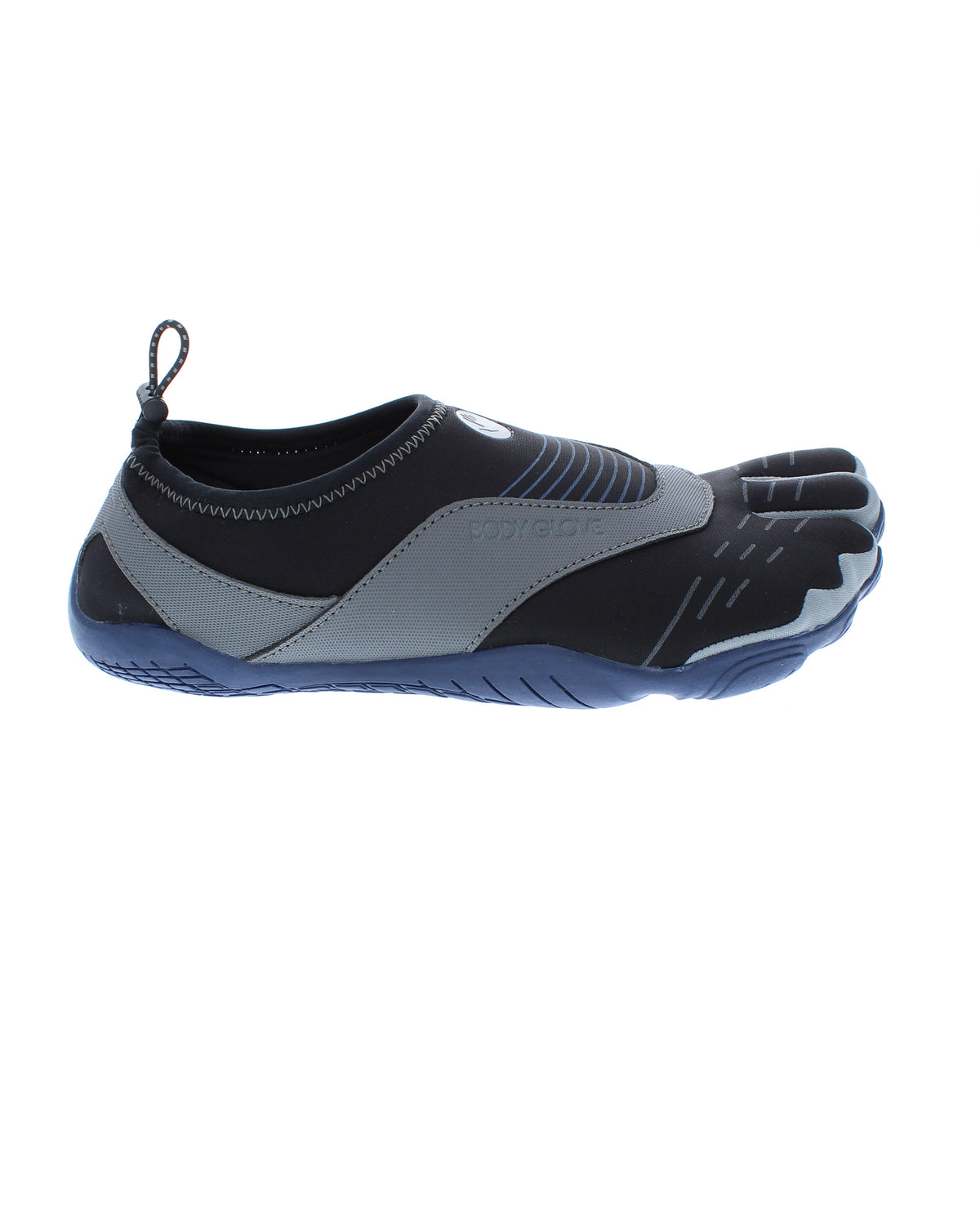 Men's 3T Barefoot Cinch Water Shoes - Black/Indigo - Body Glove