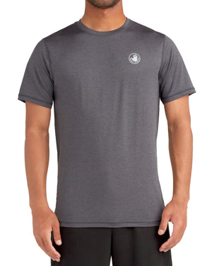 Offshore UPF Short-Sleeve Sun Shirt - Charcoal Grey