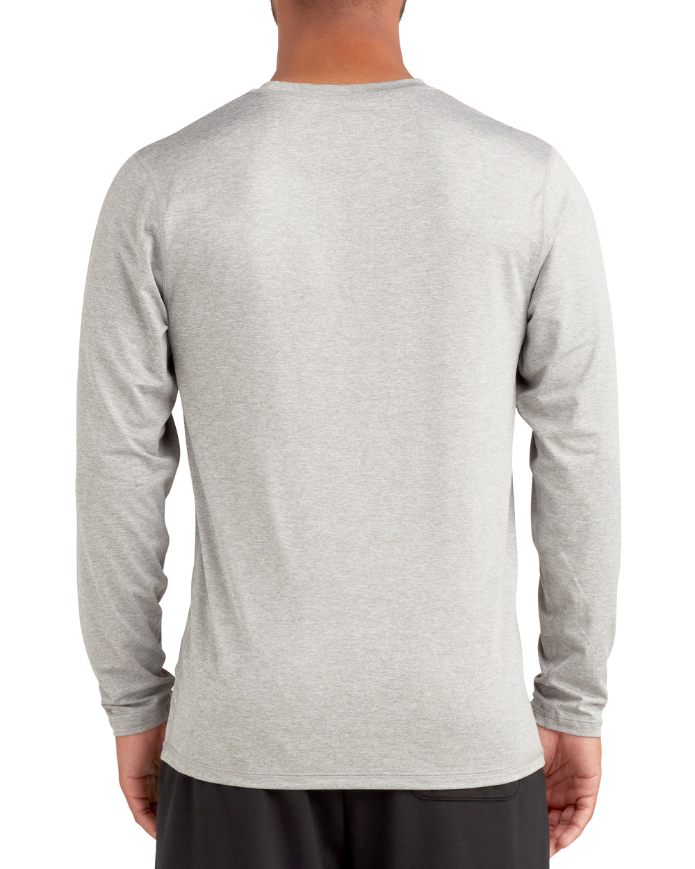 Men's Descanso Long-Sleeve Sun Shirt - Heathered Grey